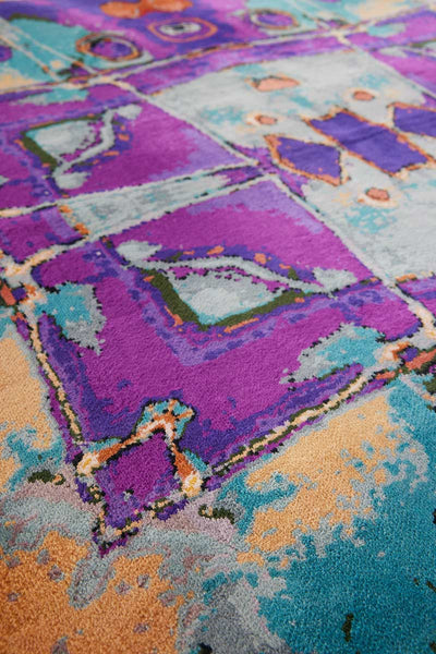 INDIGO SILK RUG