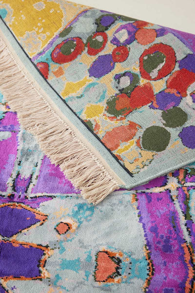 INDIGO SILK RUG
