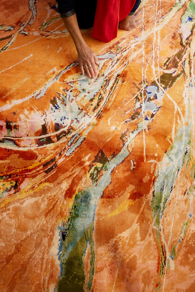 FLARE SILK RUG